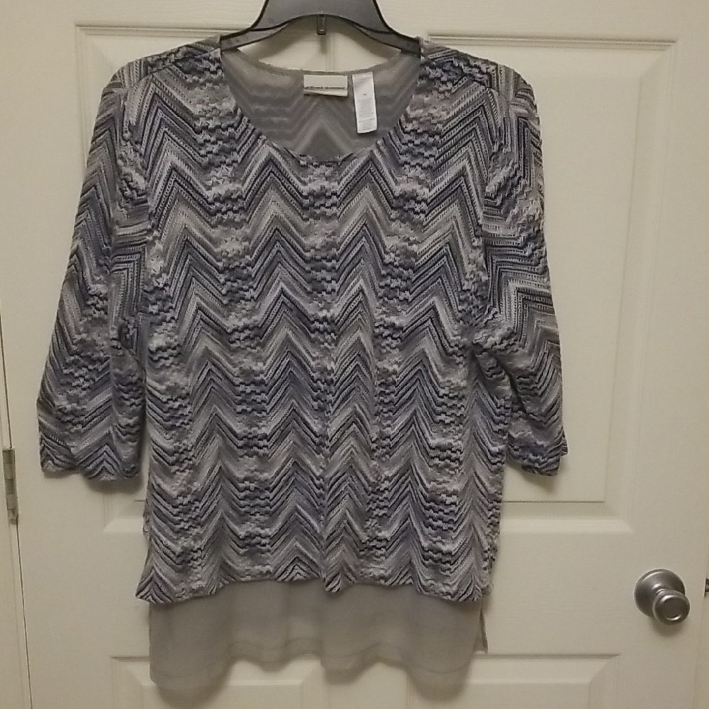 Chevron Patterned Women's Sweater